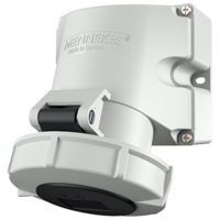 MENNEKES  Wall mounted socket with TwinCONTACT 9173