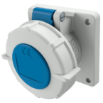 MENNEKES Panel mounted socket with TwinCONTACT 1708