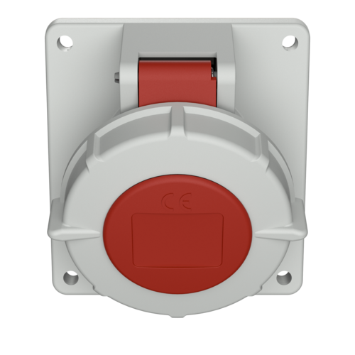 MENNEKES Panel mounted socket with TwinCONTACT 1704 images3d