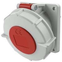 MENNEKES  Panel mounted socket with TwinCONTACT 3581