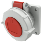 MENNEKES Panel mounted socket with TwinCONTACT 1712