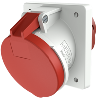 Panel mounted socket