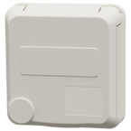 MENNEKES Cepex panel mounted socket, pure white 4453
