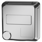 MENNEKES Cepex panel mounted socket, white aluminium 4478