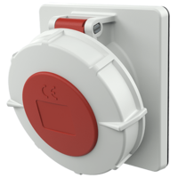 Panel mounted socket