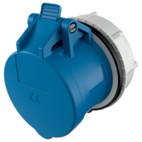 Panel mounted socket RAPIDO® with TwinCONTACT