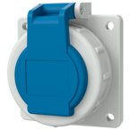 MENNEKES Grounding-type panel mounted socket 17064