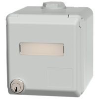 MENNEKES  Cepex enclosure, light grey 4375