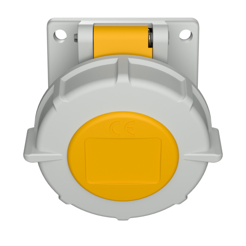 MENNEKES Panel mounted socket with TwinCONTACT 1700 images3d