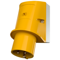 Wall mounted inlet