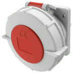 MENNEKES Panel mounted socket with TwinCONTACT 1820