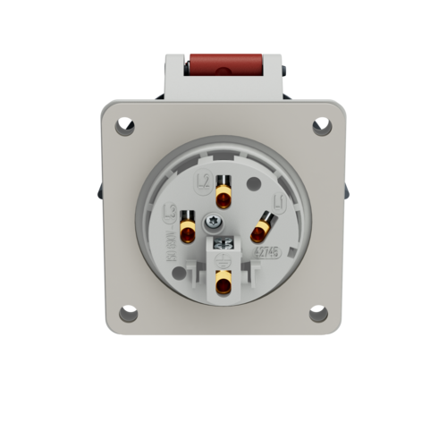 Panel mounted socket 2123A