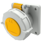MENNEKES Panel mounted socket with TwinCONTACT 1707