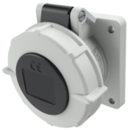 MENNEKES Panel mounted socket with TwinCONTACT 1713