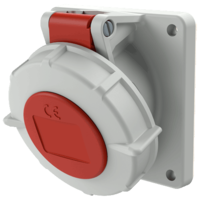 MENNEKES  Panel mounted socket with TwinCONTACT 1169