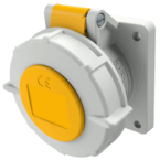 MENNEKES Panel mounted socket with TwinCONTACT 1710