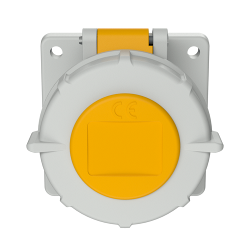 MENNEKES Panel mounted socket with TwinCONTACT 1707 images3d