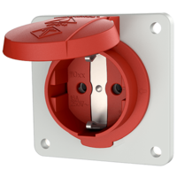 MENNEKES  Panel mounted socket SCHUKO® 11033F