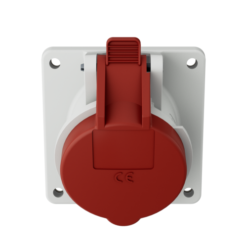 MENNEKES Panel mounted socket with TwinCONTACT 3048 images3d
