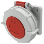 MENNEKES Panel mounted socket with TwinCONTACT 1131