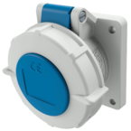 MENNEKES Panel mounted socket with TwinCONTACT 1711