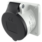 MENNEKES Panel mounted socket with TwinCONTACT 1798