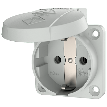 MENNEKES Panel mounted socket SCHUKO® 11030