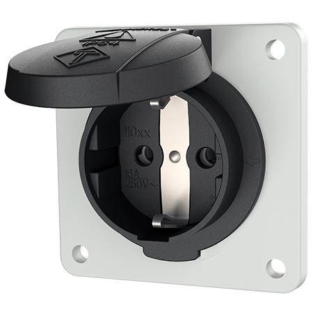 MENNEKES Panel mounted socket SCHUKO® 11032F