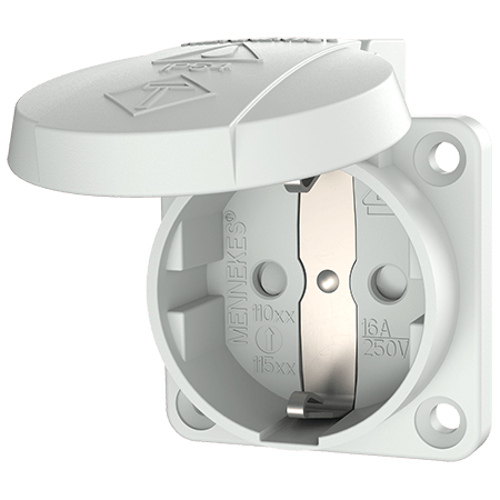 MENNEKES Panel mounted socket SCHUKO® 11080