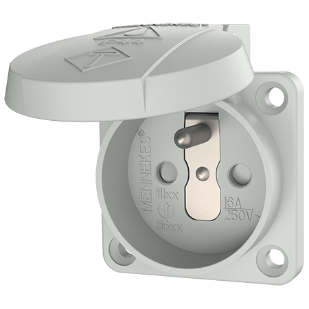 MENNEKES Grounding-type panel mounted socket 11180