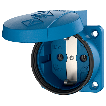 MENNEKES Panel mounted socket SCHUKO® 11321