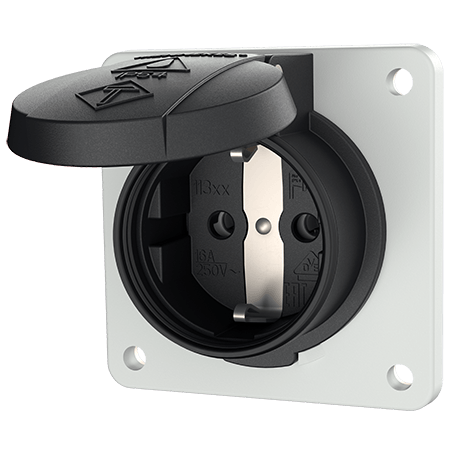 MENNEKES Panel mounted socket SCHUKO® 11332F