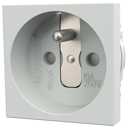 MENNEKES Grounding-type snap-in socket 11665K