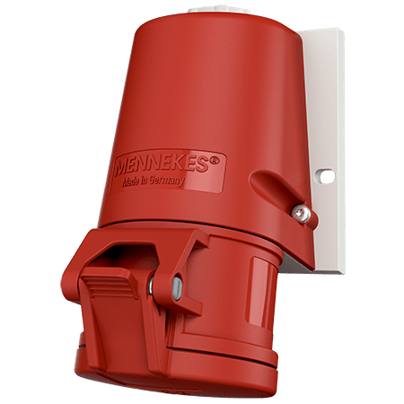 Wall mounted socket with TwinCONTACT 1343 MENNEKES