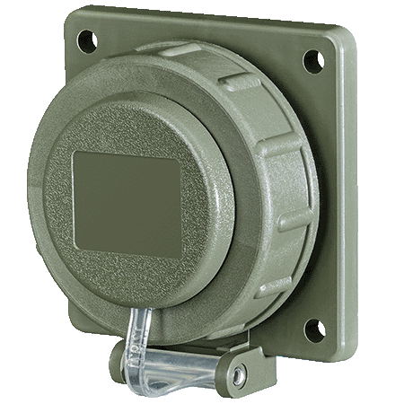 MENNEKES Panel mounted socket SCHUKO® TM 17021