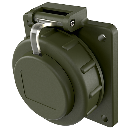 MENNEKES Panel mounted socket SCHUKO® TM 17021
