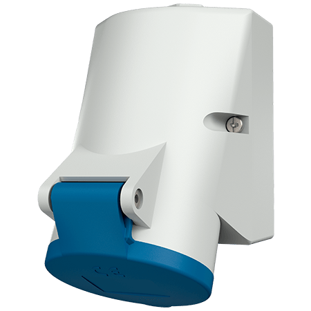 MENNEKES Wall mounted socket with TwinCONTACT 1720