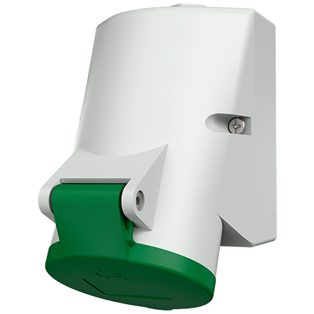 MENNEKES Wall mounted socket with TwinCONTACT 1726
