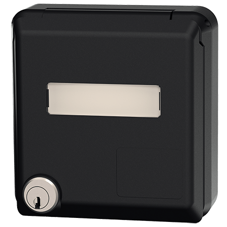 MENNEKES Cepex enclosure, black 4345