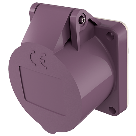 Panel mounted socket 603 MENNEKES