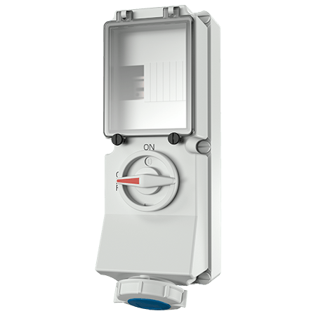 MENNEKES Wall mounted socket DUO 7050