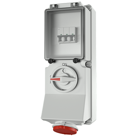 MENNEKES Wall mounted socket DUO 7218
