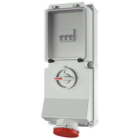 MENNEKES Wall mounted socket DUO 7222