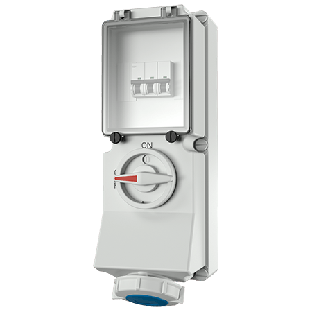 MENNEKES Wall mounted socket DUO 7238