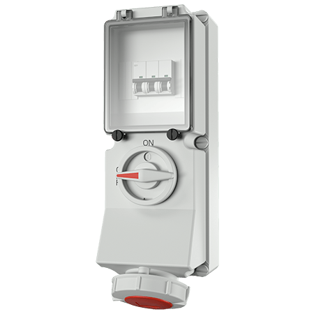 MENNEKES Wall mounted socket DUO 7242