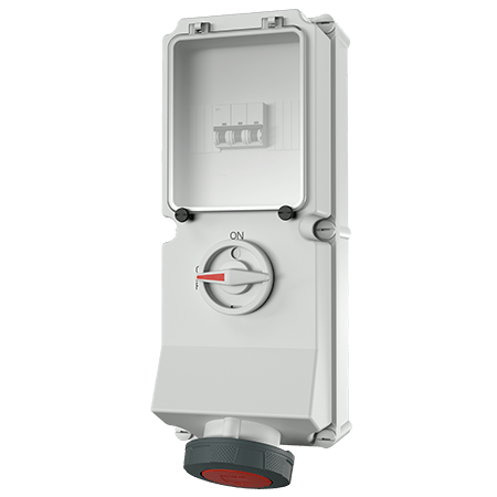 MENNEKES Wall mounted socket DUO 7244