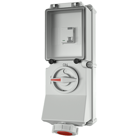 MENNEKES Wall mounted socket DUO 7246UK