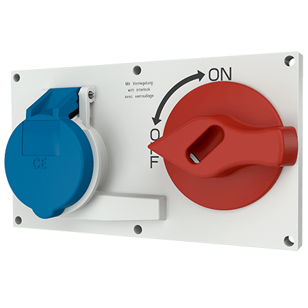 MENNEKES Panel mounted socket 7512
