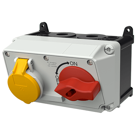 MENNEKES Wall mounted socket DUO 7602