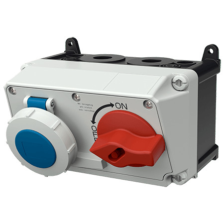 MENNEKES Wall mounted socket DUO 7621